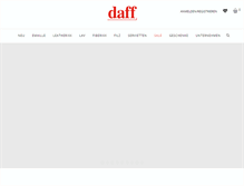 Tablet Screenshot of daff.de
